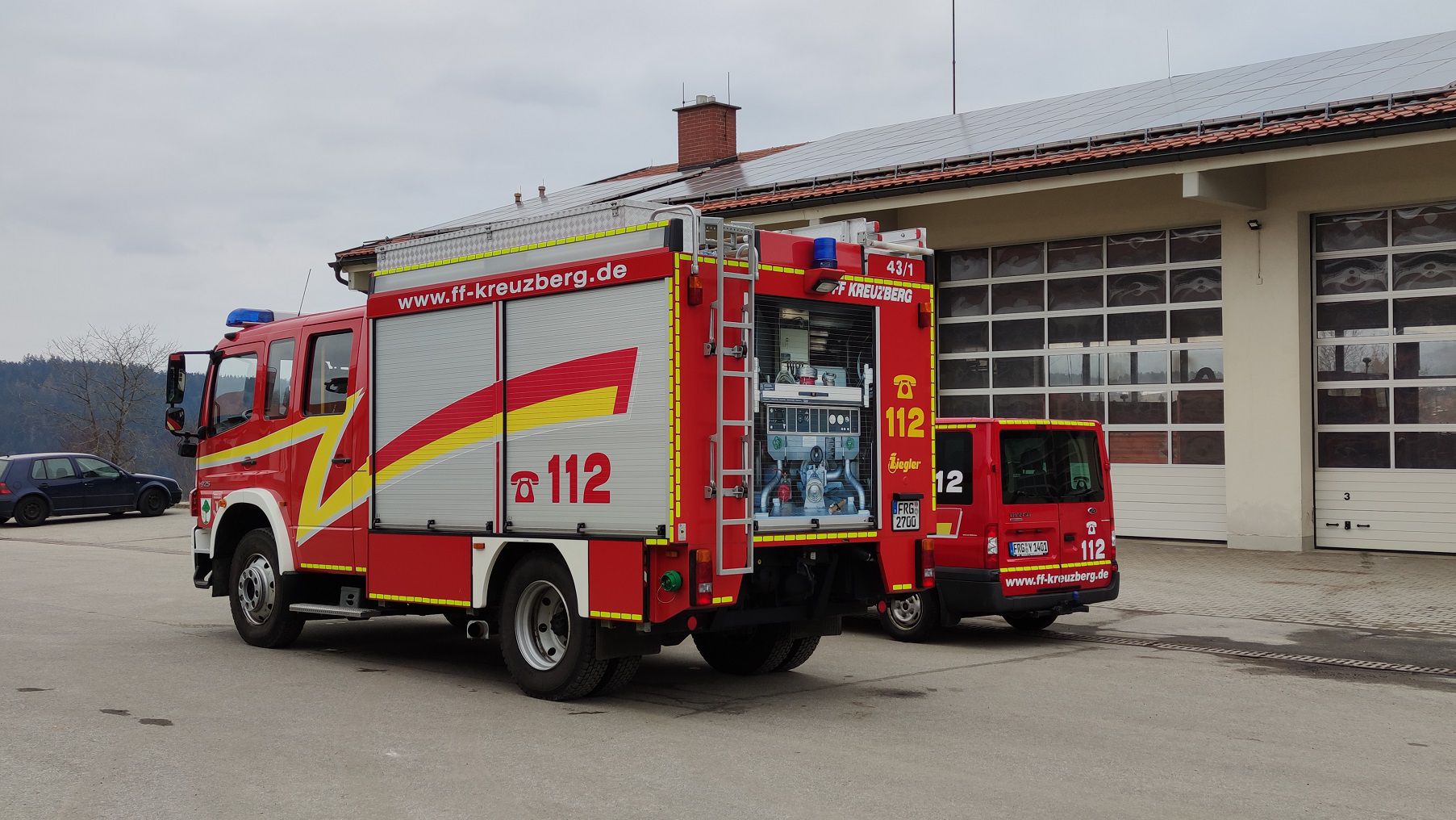FF Kreuzberg - Fahrzeuge - Weitere Sicherheit - Unser LF10 und unser MTW