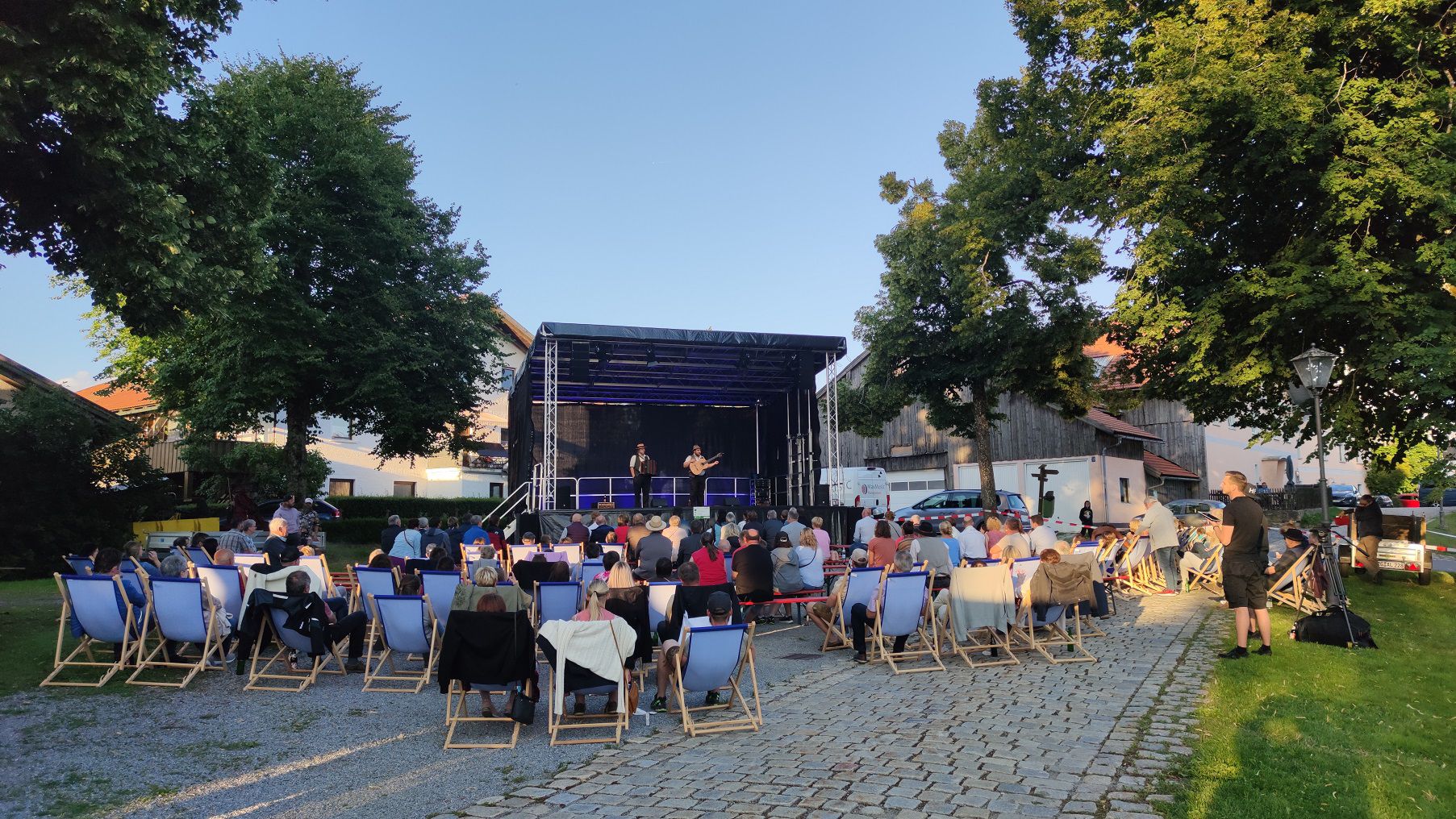 FF Kreuzberg - FreYklang Konzert - Lindenfestplatz - Konzertbeginn