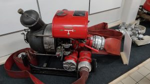 FF Kreuzberg - Besuch Feuerwehrmuseum Bayern - Viel Leistung auf kleinen Raum