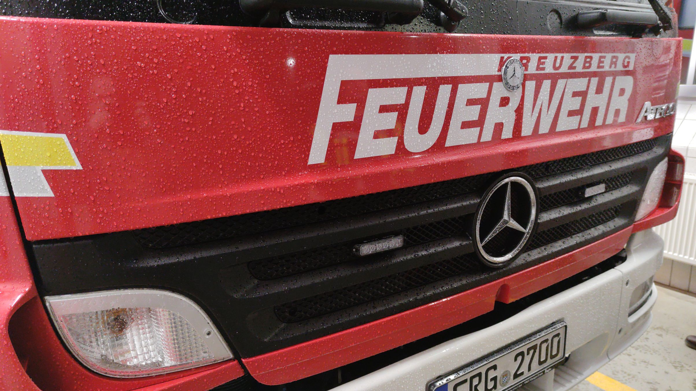 FF Kreuzberg - Verkehrsunfall 03.02.2023 - Unser LF10