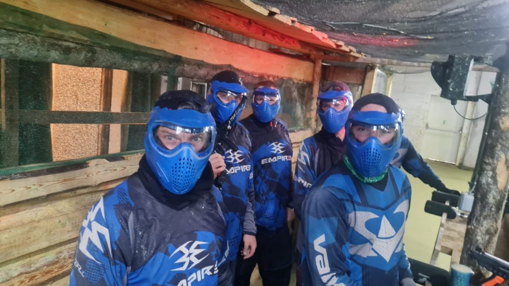 FF Kreuzberg - Aktivenausflug 2025 - Paintball - Team Blau