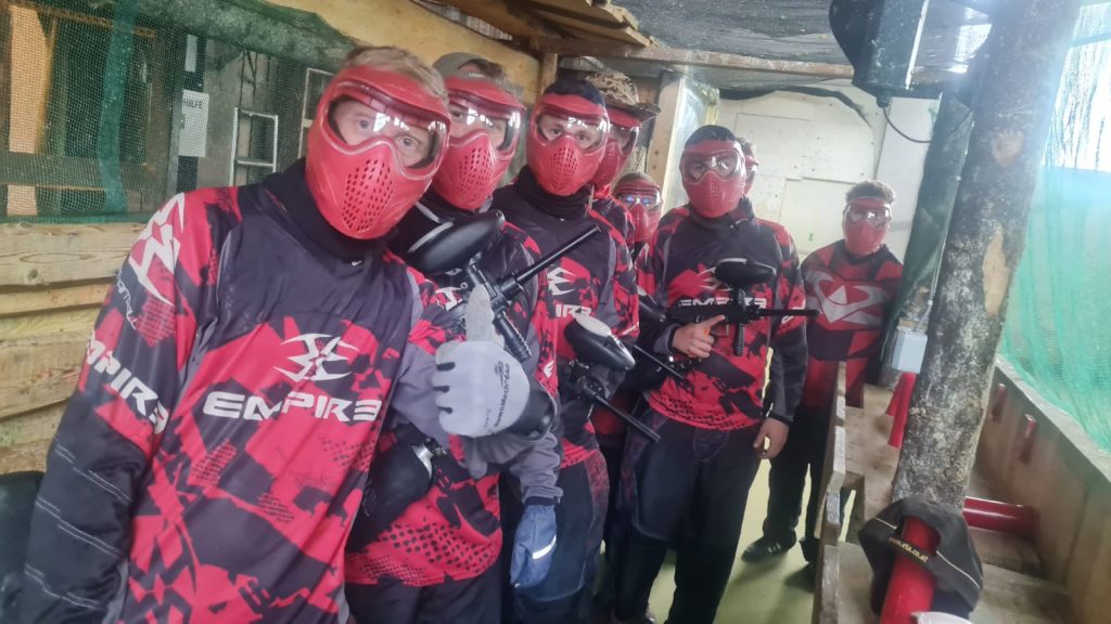 FF Kreuzberg - Aktivenausflug 2025 - Paintball - Team Rot