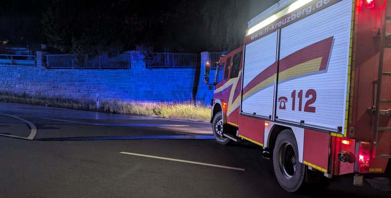 FF Kreuzberg - Brand PKW - B12 - 20.08.2025 - Unser LF10