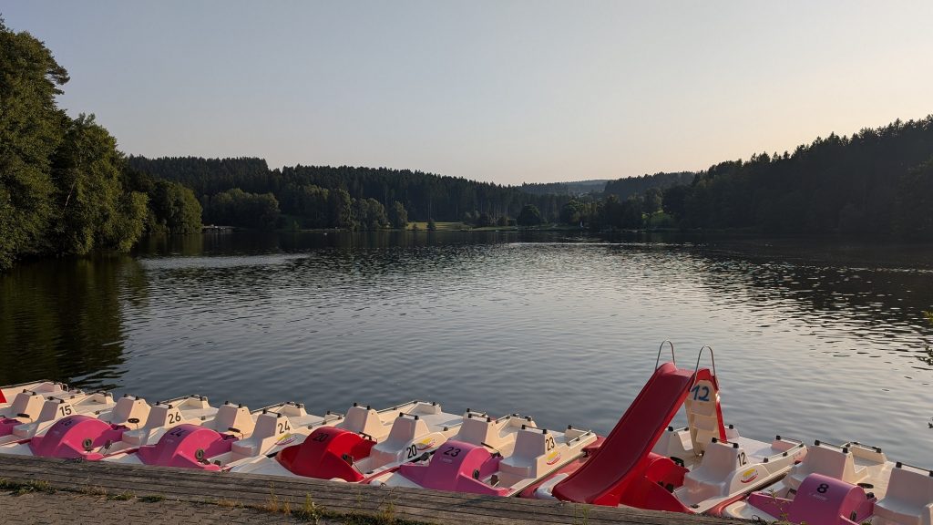 FF Kreuzberg - Schwimmausflug zum Rannasee - Abend am See