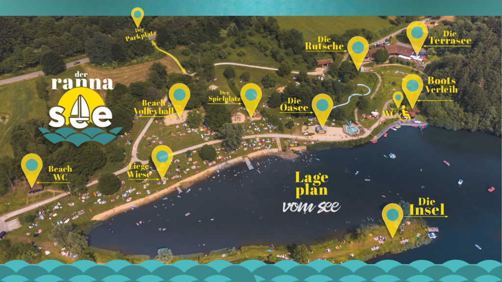 Lageplan - Rannasee - Quelle: http://www.ranna-see.de/ - Stand 16.08.2025
