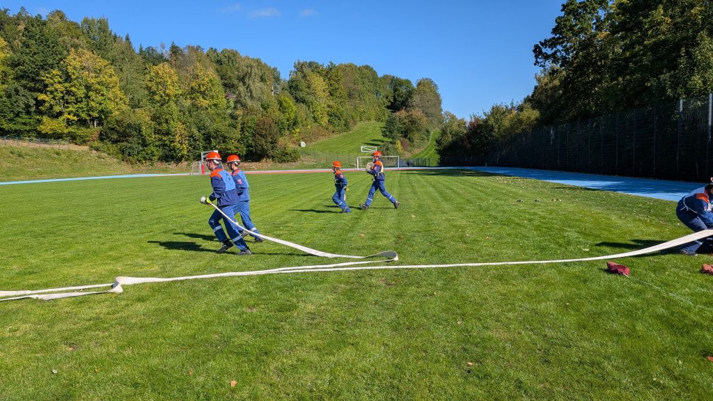 FF Kreuzberg - Leistungsspange 2025 - Löschangriff - B-Leitung