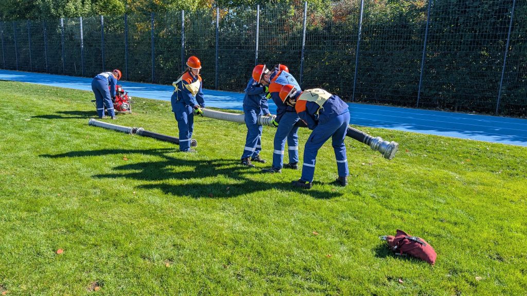 FF Kreuzberg - Leistungsspange 2025 - Löschangriff - Kuppeln