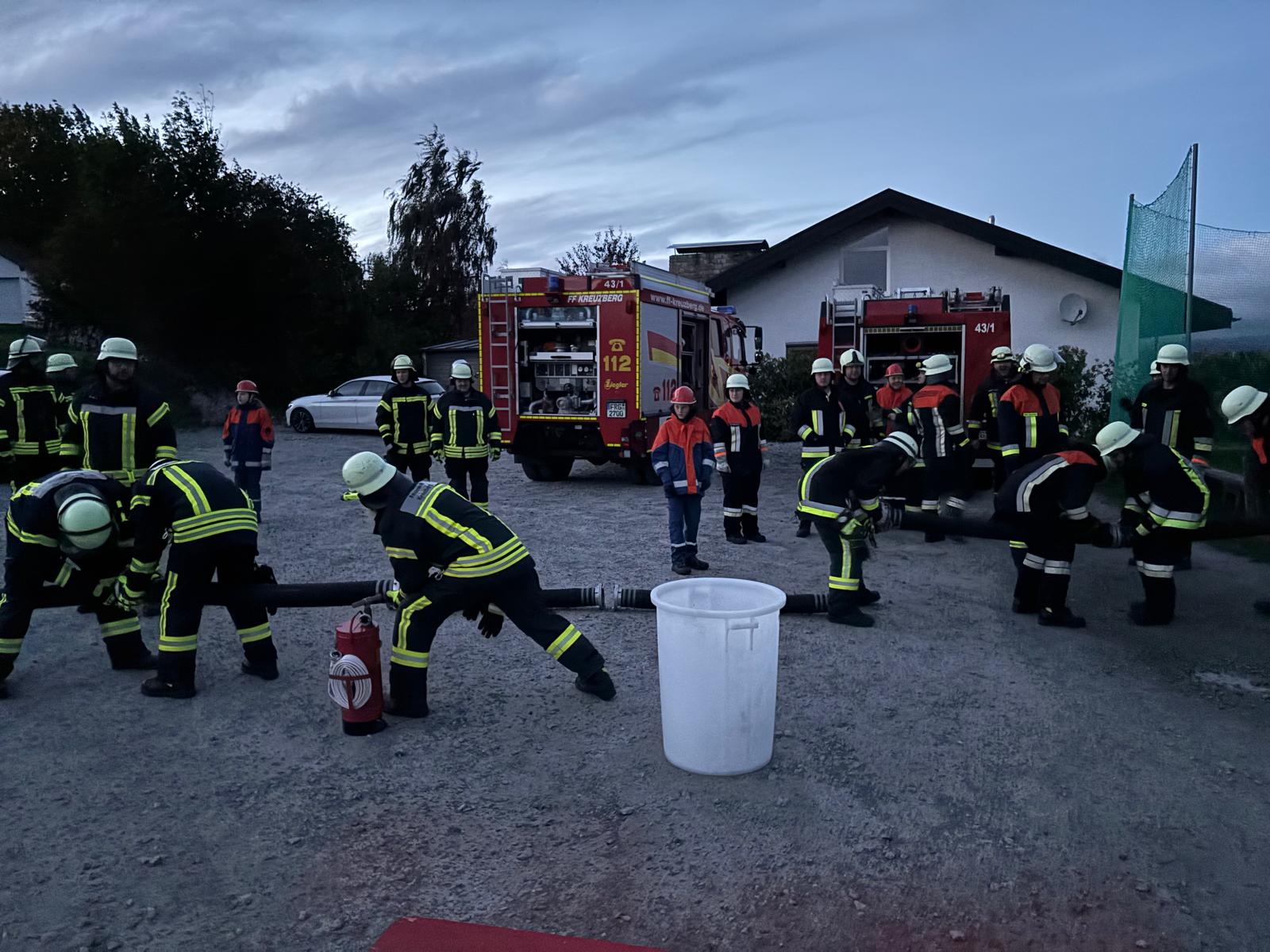 FF Kreuzberg - Überraschungsübung - Aufbau der Aufgabe