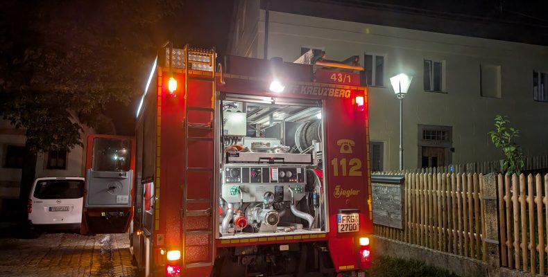 FF Kreuzberg - Übung Leistungsspange und Bäume wässern - Unser LF10