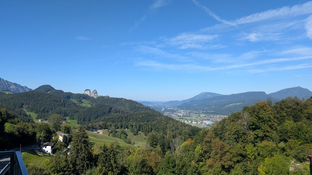FF Kreuzberg - Vereinsausflug 2025 - Ausblick bei den Salzwelten