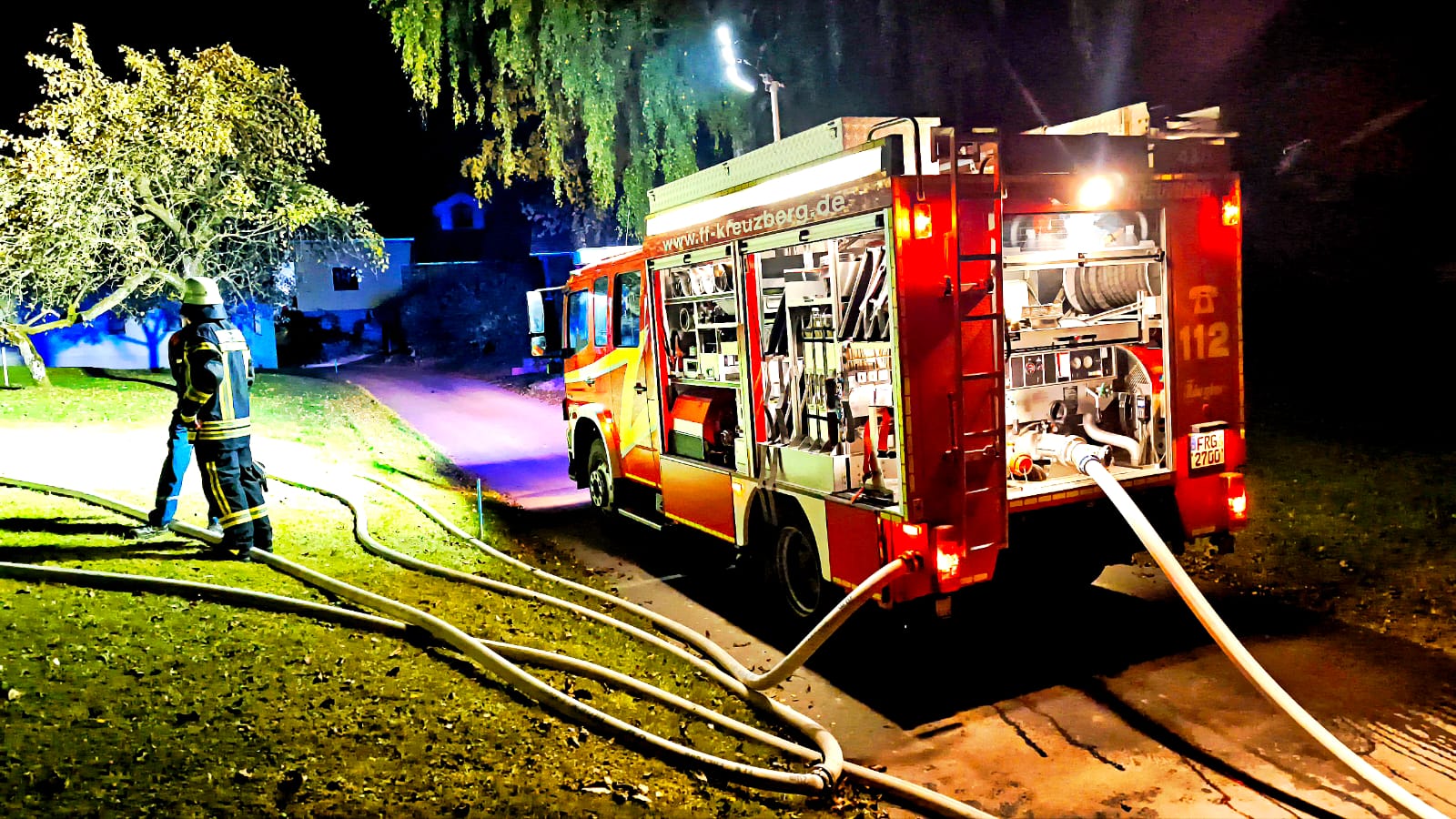 FF Kreuzberg - Gemeinschaftsübung 2025 - Unser LF10