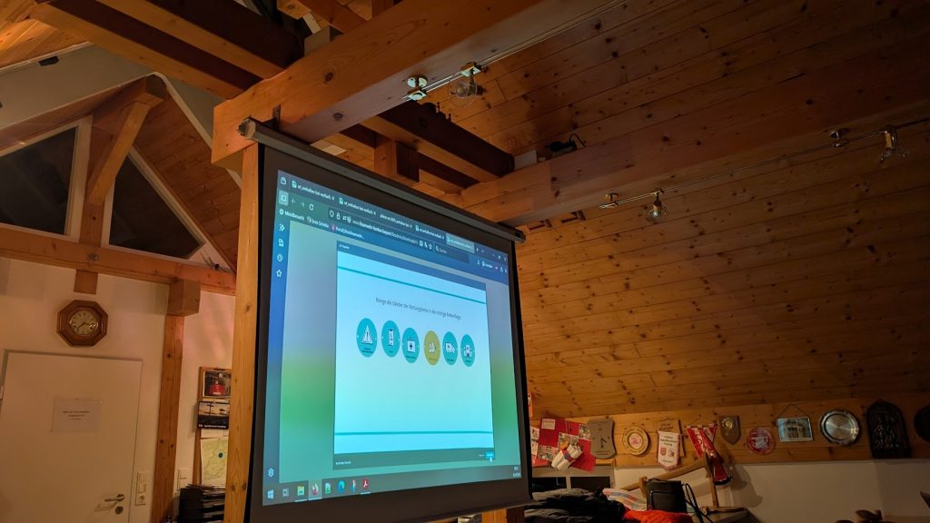 FF Kreuzberg - Jugendübung - Theorieausbildung Wissenstest 2025