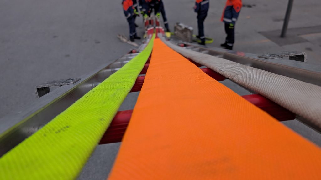 FF Kreuzberg - Kreative Kugelbahn - Gerätekunde - Blick nach unten