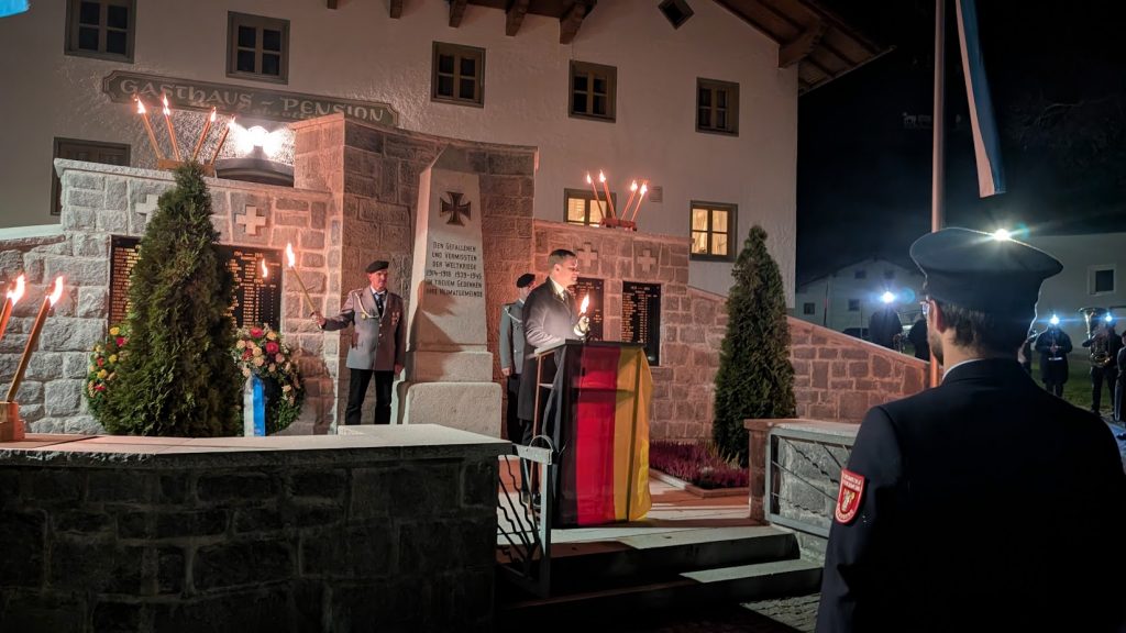 FF Kreuzberg - Volkstrauertag 2025 - Ansprache Bürgermeister