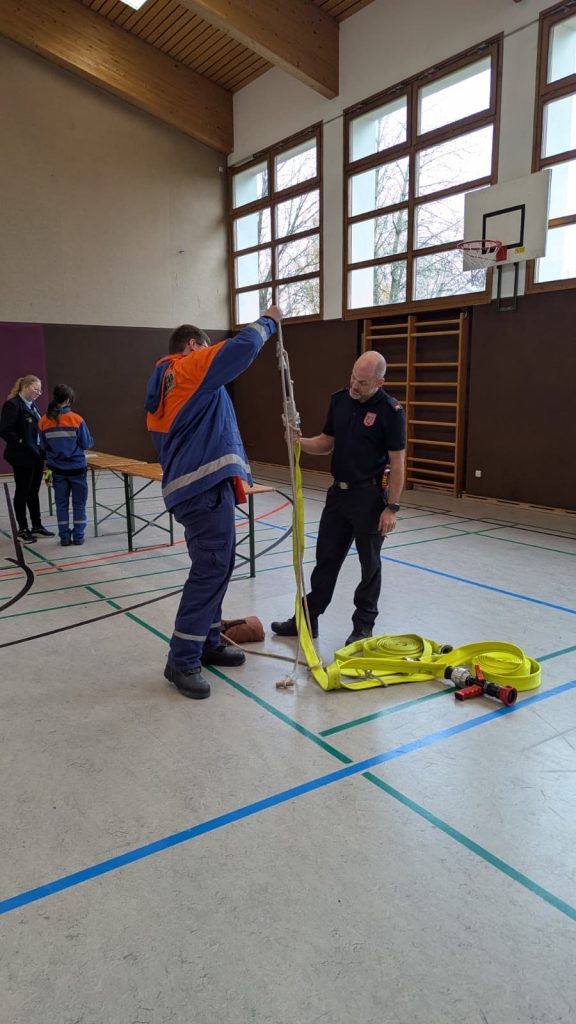 FF Kreuzberg - Wissenstest 2025 - Knotenkunde