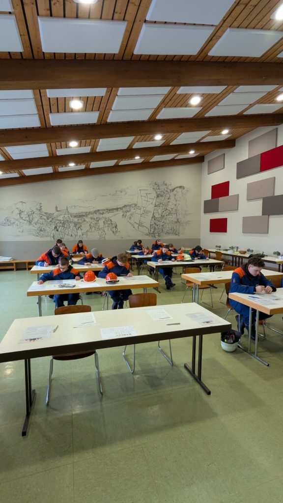 FF Kreuzberg - Wissenstest 2025 - Volle Konzentration