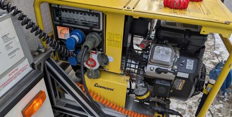 FF Kreuzberg - Einsatz - Wasser im Keller - Stromerzeuger