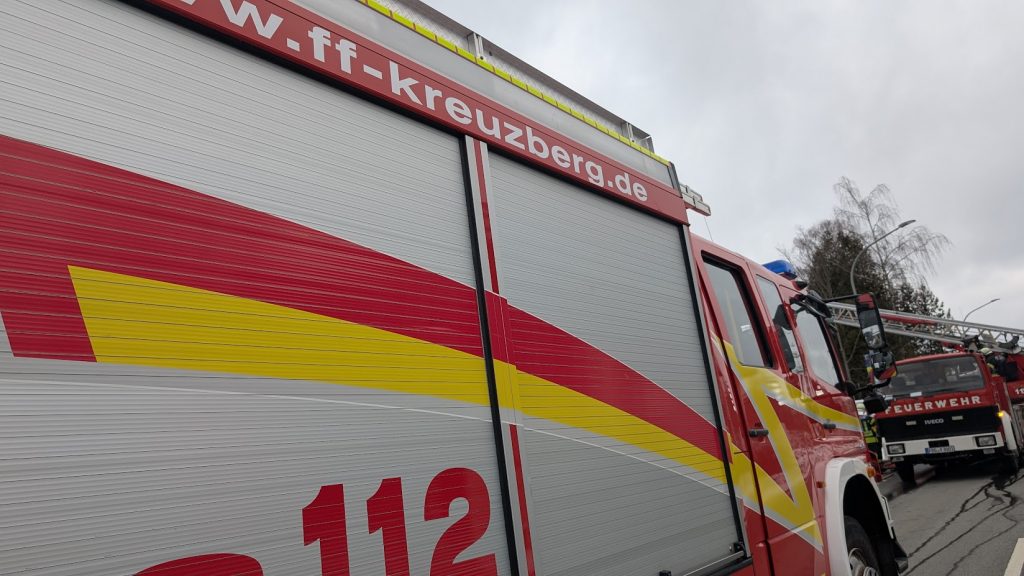 FF Kreuzberg - Einsatz Kaminbrand - 15.02.2026 - Unser LF 10