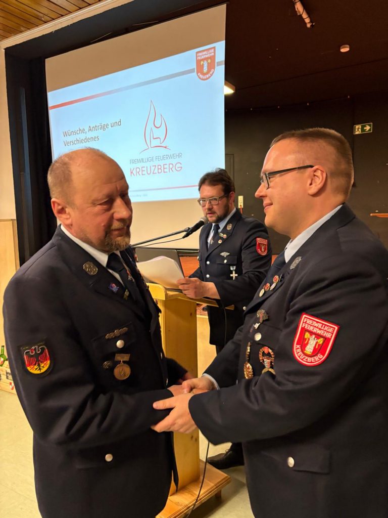 FF Kreuzberg - Generalversammlung 2026 - Danke Walter