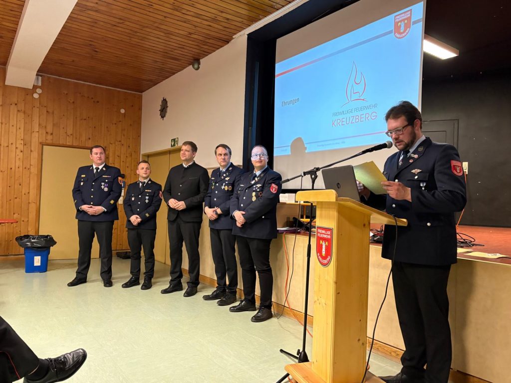 FF Kreuzberg - Generalversammlung 2026 - Ehrungen
