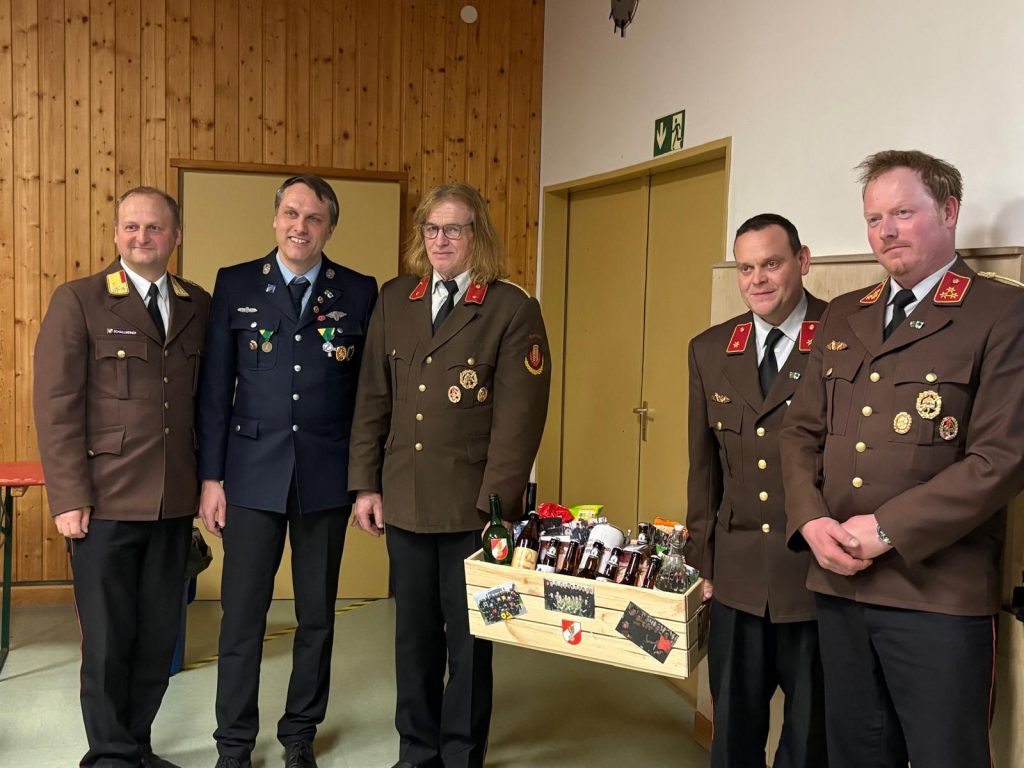 FF Kreuzberg - Generalversammlung 2026 - Geschenk der Aktiven aus Steindorf