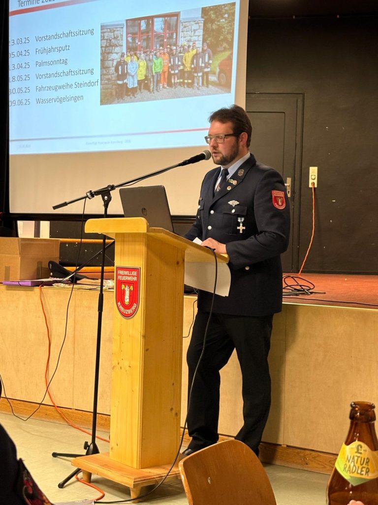 FF Kreuzberg - Generalversammlung 2026 - Tätigkeitsbericht Vorstand