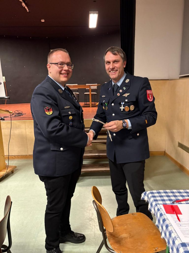 FF Kreuzberg - Generalversammlung 2026 - Übergabe der Kordel