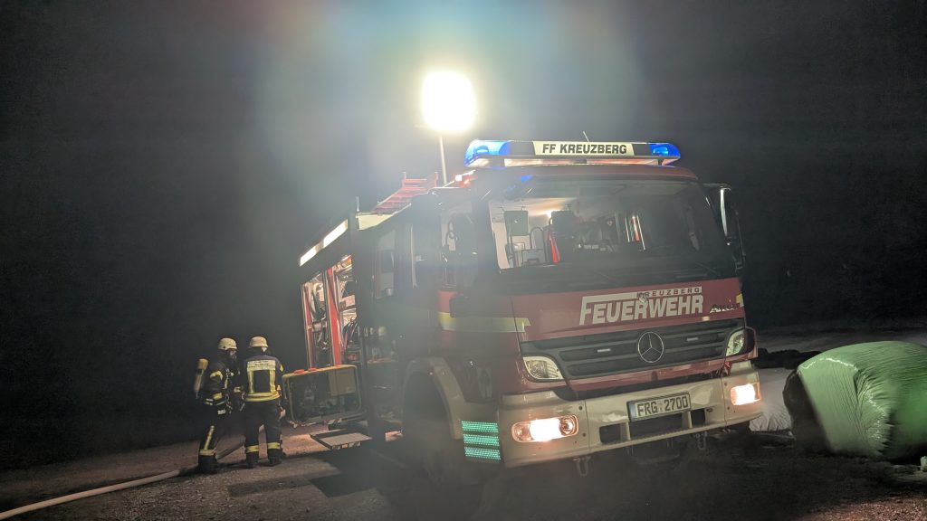 FF Kreuzberg - Gemeinschaftsübung Bierhütte - 27.03.2026 - Unser LF10