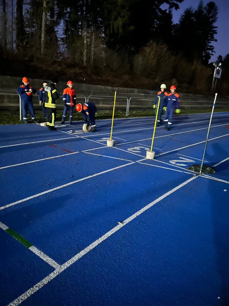 FF Kreuzberg - Übung zusammen mit der FF Winkelbrunn - Zielwerfen