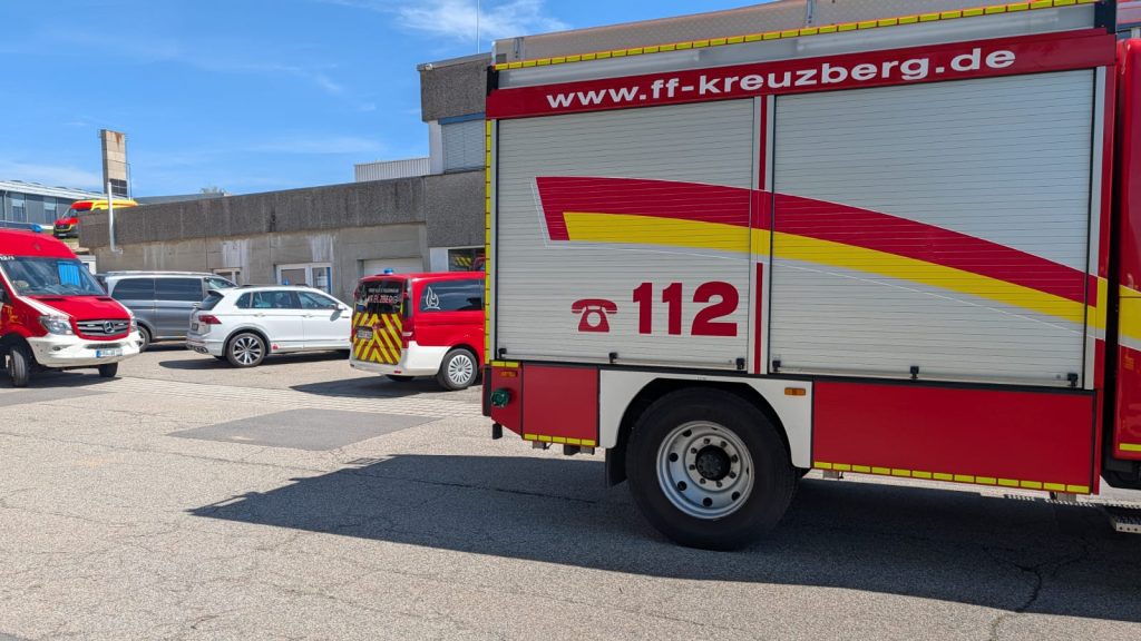 FF Kreuzberg - Brand Industriegebäude 30.04.2026 - Im Einsatz