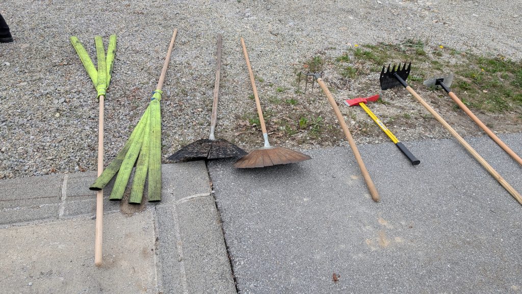 FF Kreuzberg - Seminar Wald- und Vegetationsbrand Furthweiher - Handwerkzeuge