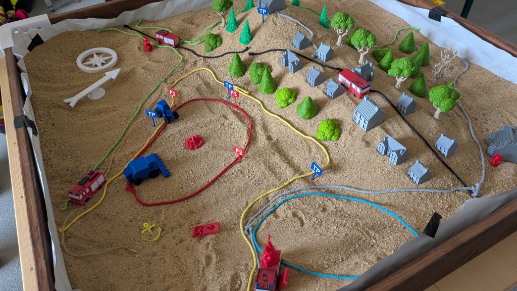 FF Kreuzberg - Seminar Wald- und Vegetationsbrand Furthweiher - Planspiel