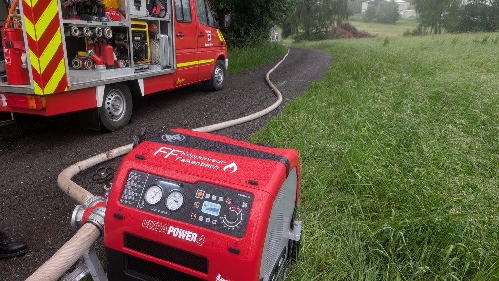 FF Kreuzberg - Gemeinschaftsübung Thomas-Krenn.AG - Wasserförderung