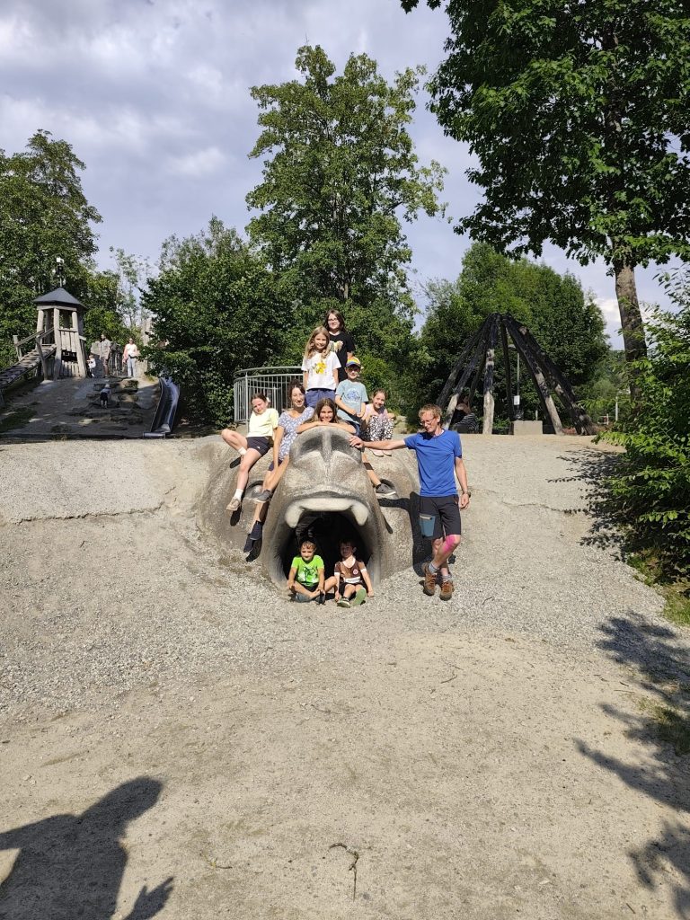 FF Kreuzberg - Ausflug Rodelbahn und Grafenau - Gruppenbild