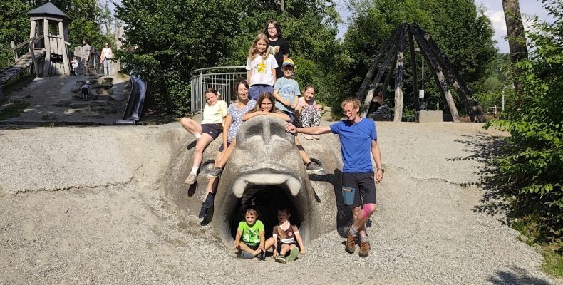FF Kreuzberg - Ausflug Rodelbahn und Grafenau - Gruppenbild