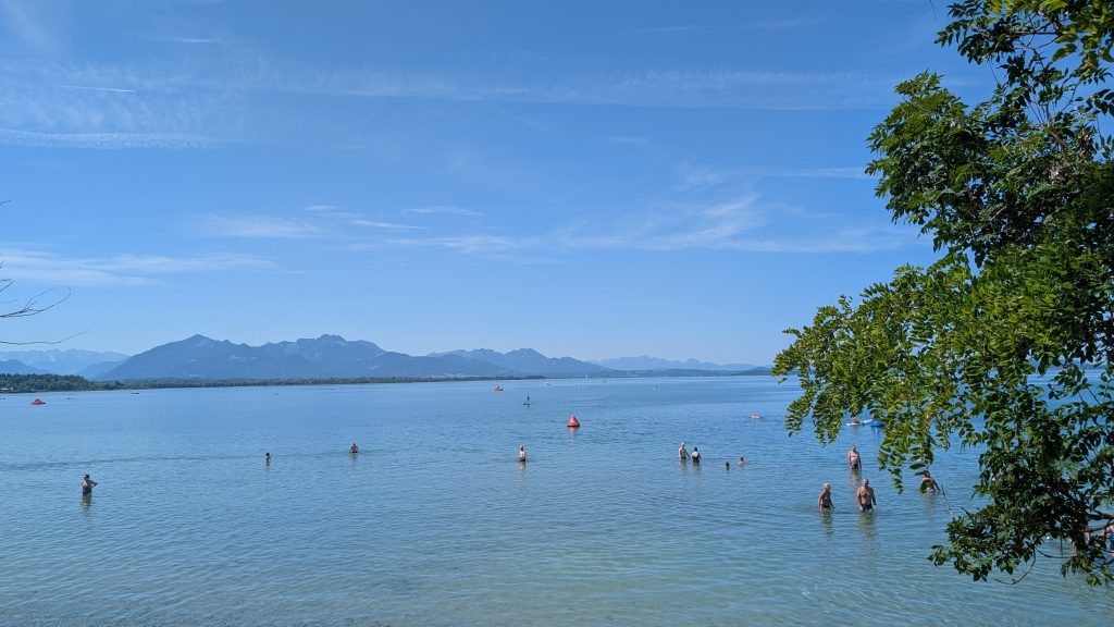FF Kreuzberg - Jugend - Zeltlager Chiemsee - Strandbad