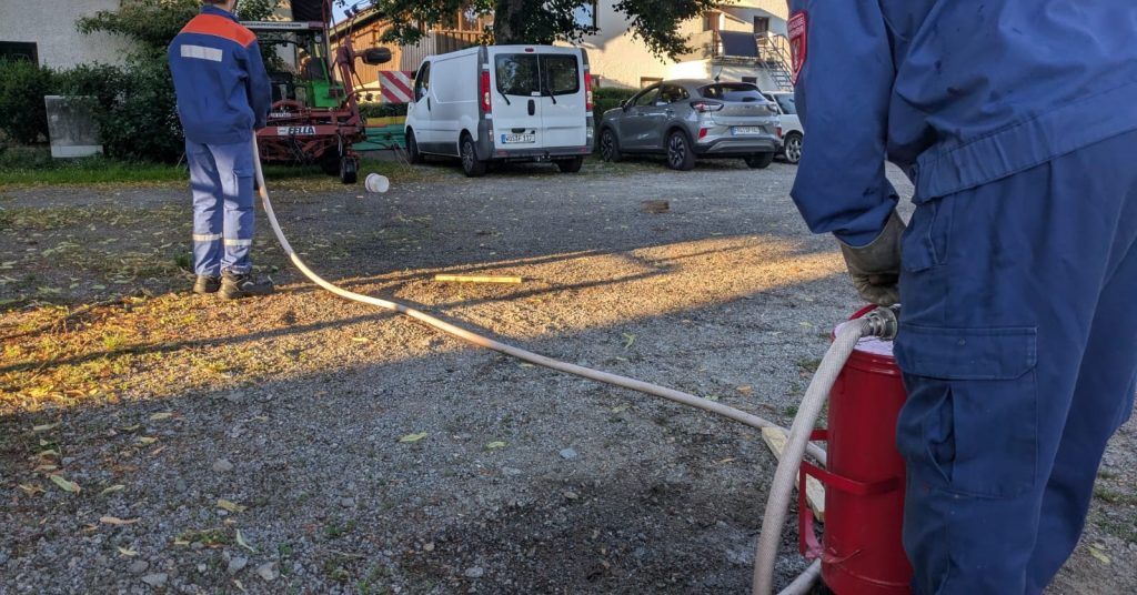 FF Kreuzberg - Jugendübung - Jugendleistungsprüfung - Kübelspritze