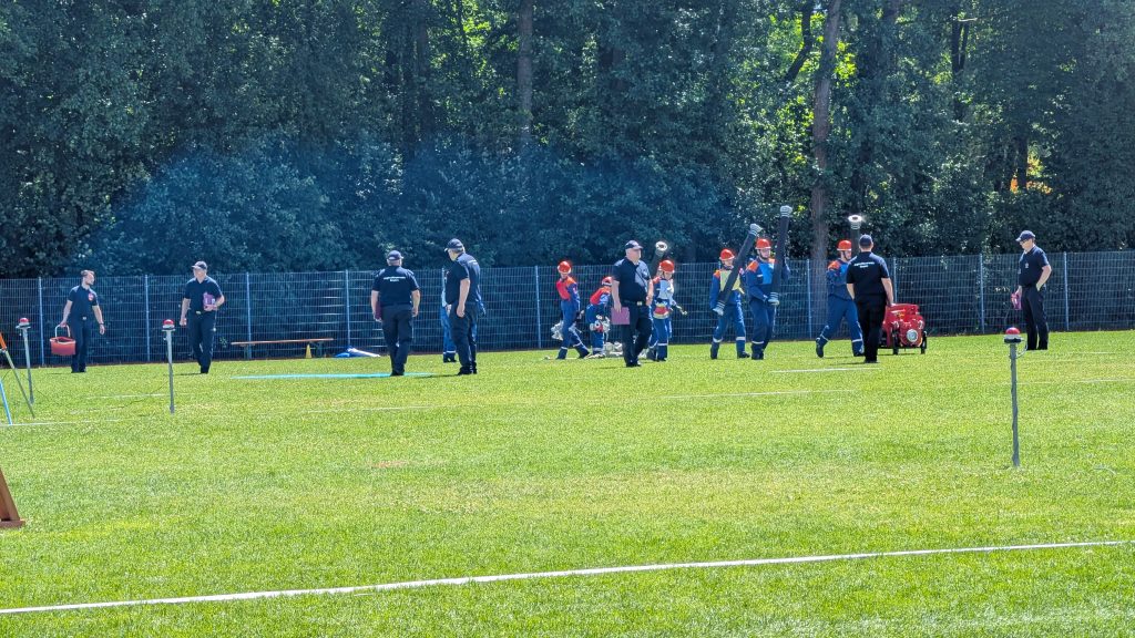 FF Kreuzberg - Landesentscheid im Bundeswettbewerb 2026 - Aufbau