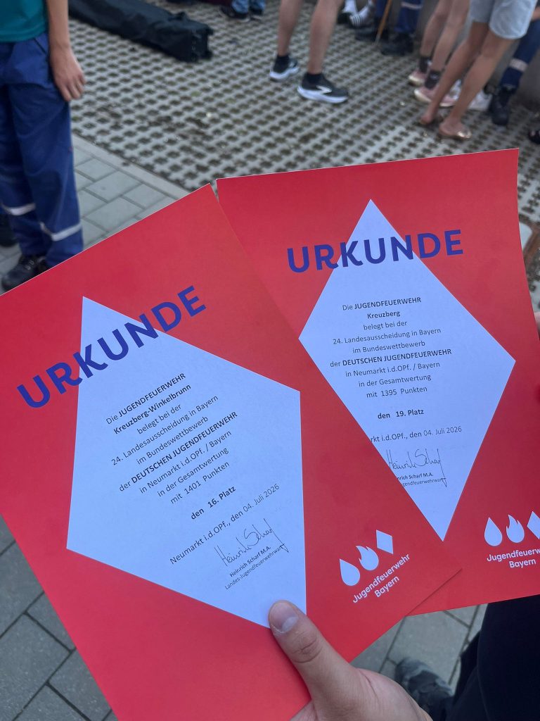 FF Kreuzberg - Landesentscheid im Bundeswettbewerb 2026 - Das Ergebnis