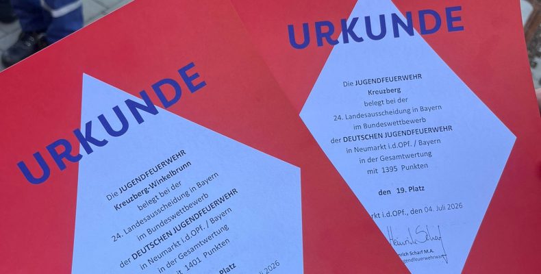 FF Kreuzberg - Landesentscheid im Bundeswettbewerb 2026 - Das Ergebnis