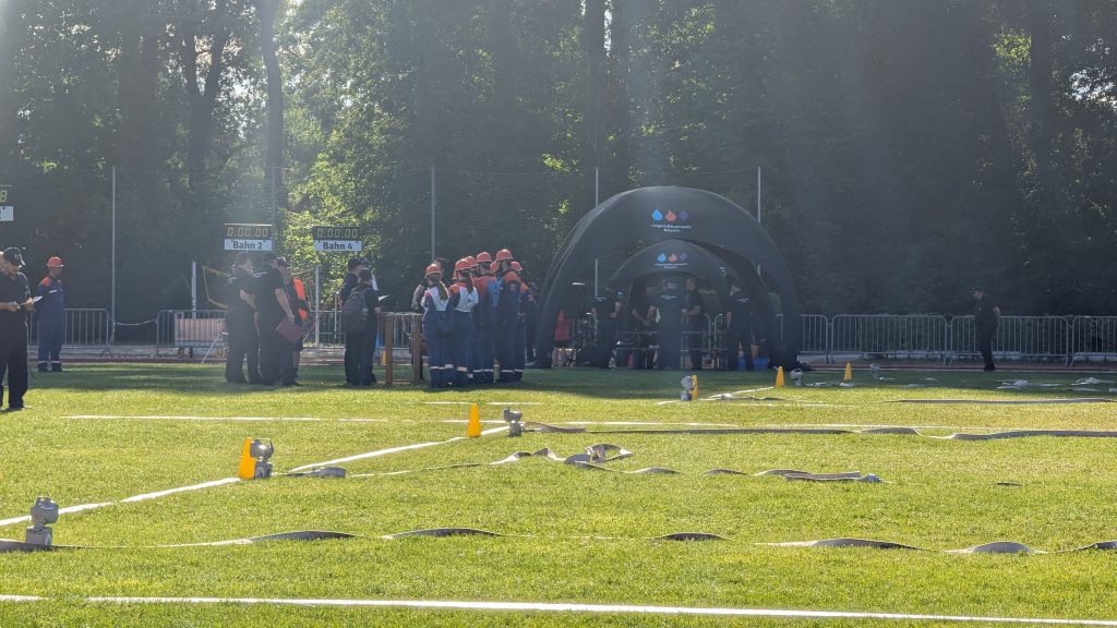 FF Kreuzberg - Landesentscheid im Bundeswettbewerb 2026 - Nach dem Löschangriff