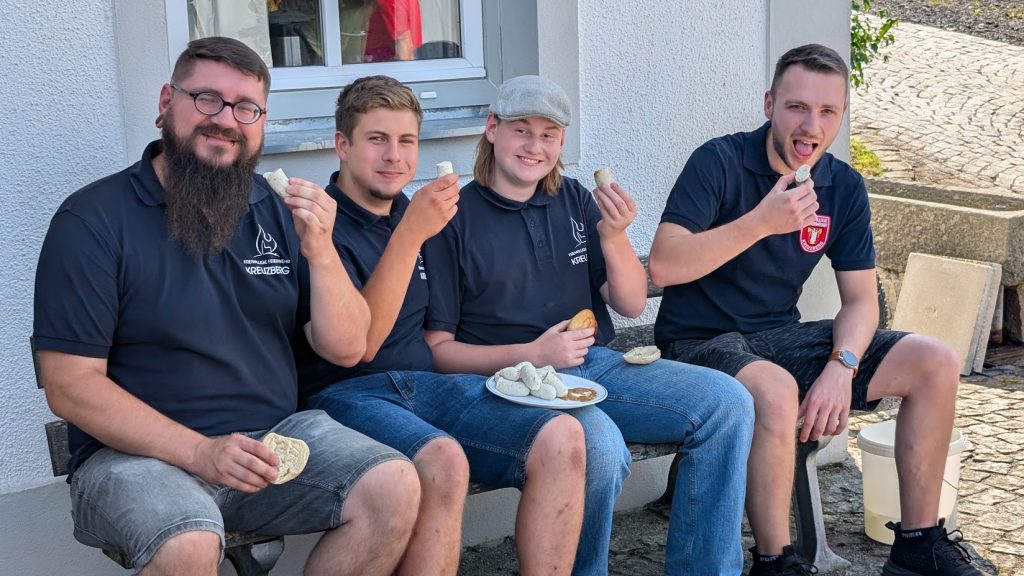 FF Kreuzberg - Frühschoppen Winkelbrunn 2026 - Das Essen schmeckt