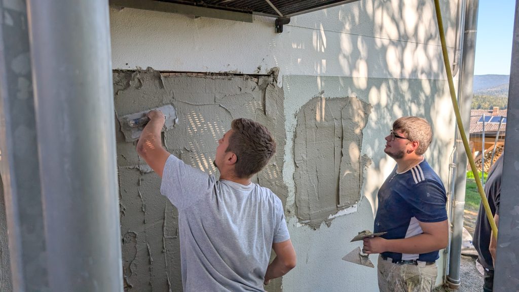 FF Kreuzberg - Erste Arbeiten am Gerätehaus 29.06.2026