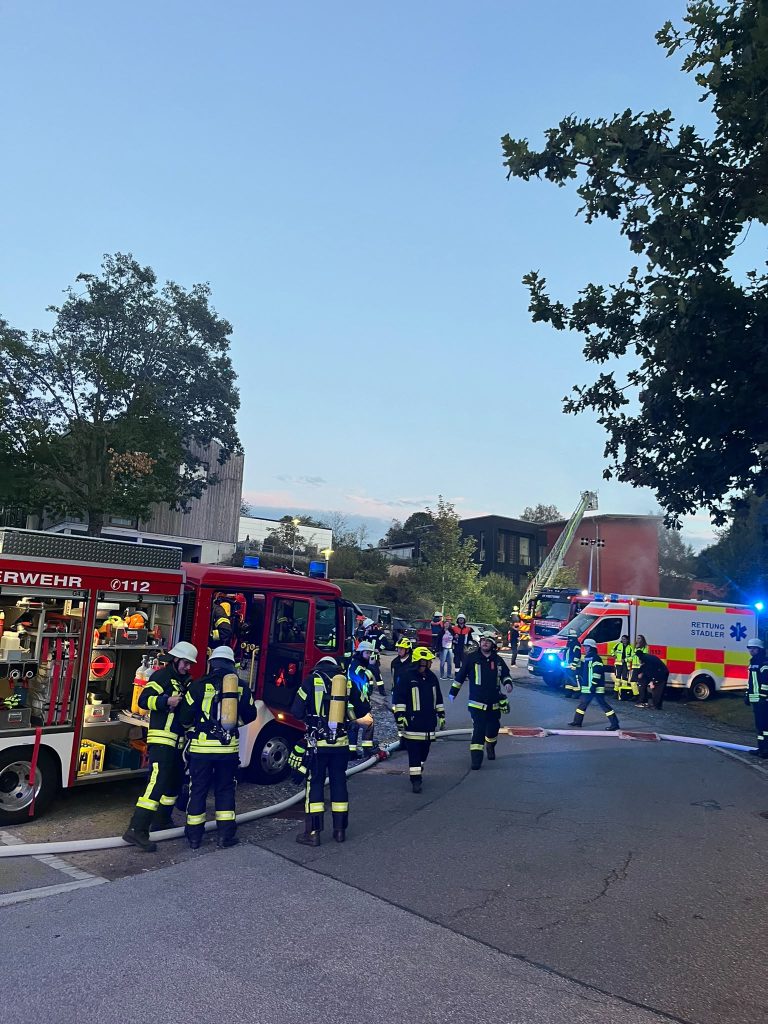 FF Kreuzberg - Gemeinschaftsübung - Blick auf die Übung