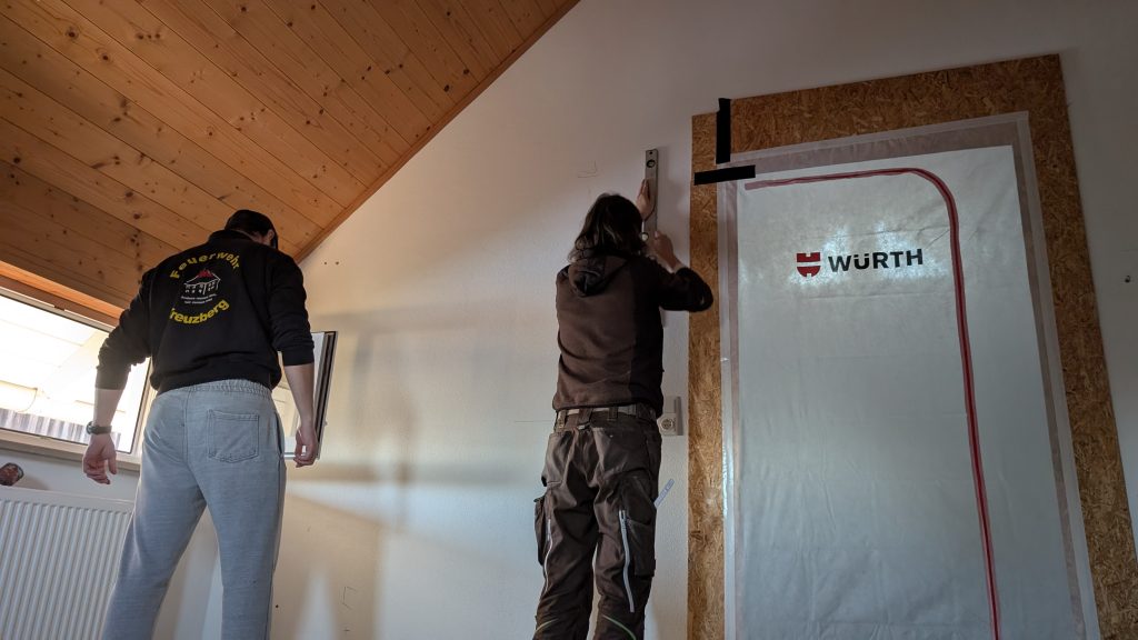 FF Kreuzberg - Baustellen-Update 16.10.2026 - Vorbereitungen Büro